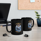 Black Mug (11oz, 15oz) - NAVY - VF 32  -White Lightnin - Fightin 32 - SSI - USS Leyte (CV32) - F4U-4 Corsair - Korea - 1950-1951- 3D - Enhanced