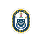 Die-Cut Vinyl Sticker - Navy - USS Nantucket (LCS-27) wo txt