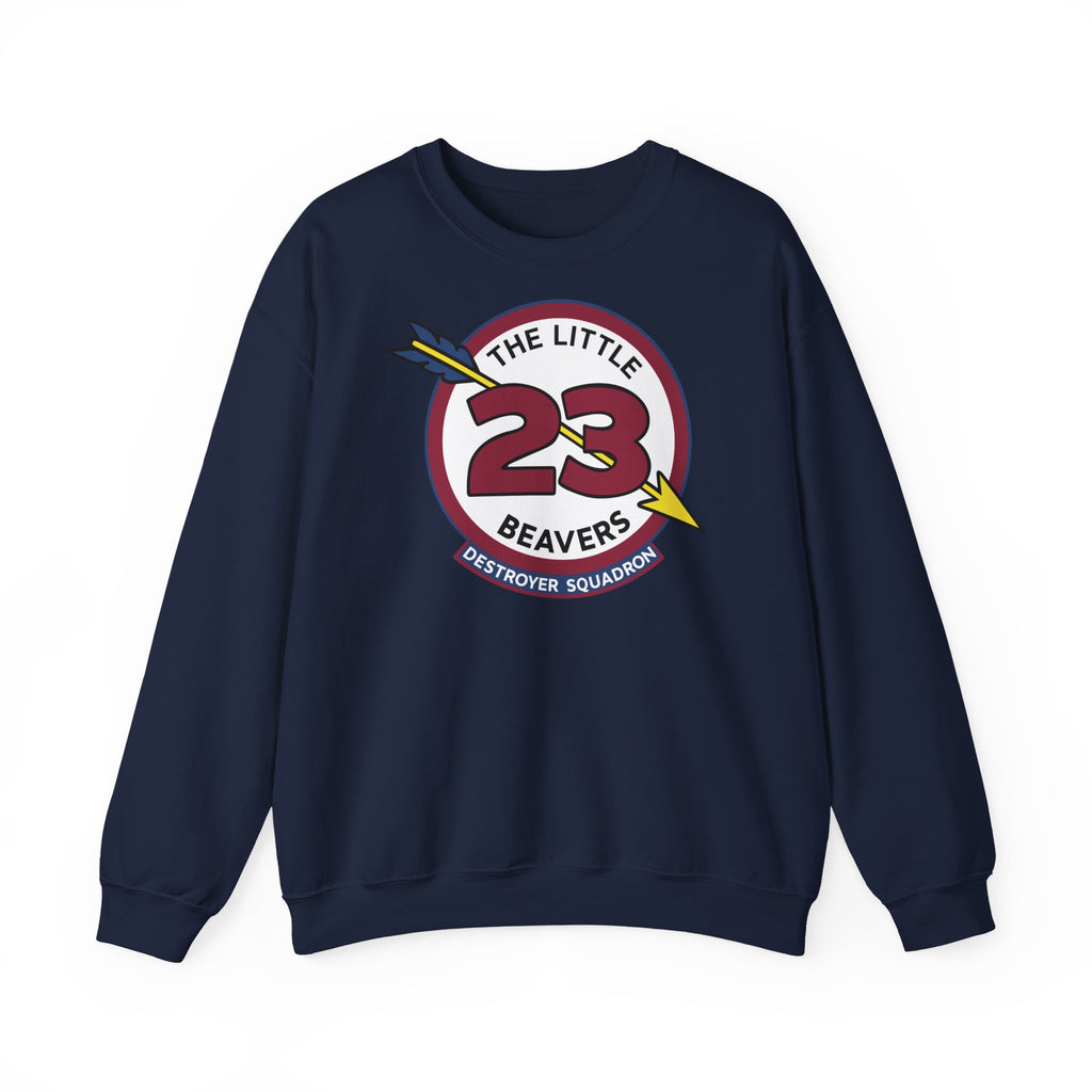 Unisex Heavy Blend™ Crewneck Sweatshirt - Navy - Destroyer Squadron 23 (DESRON-23) wo Txt