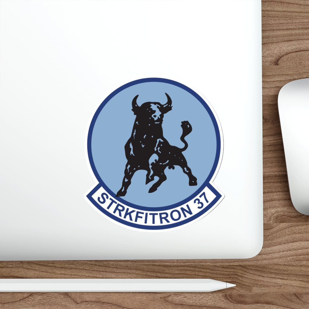 Die-Cut Vinyl Sticker - Navy - Strike Fighter Squadron 37 (VFA-37) wo txt
