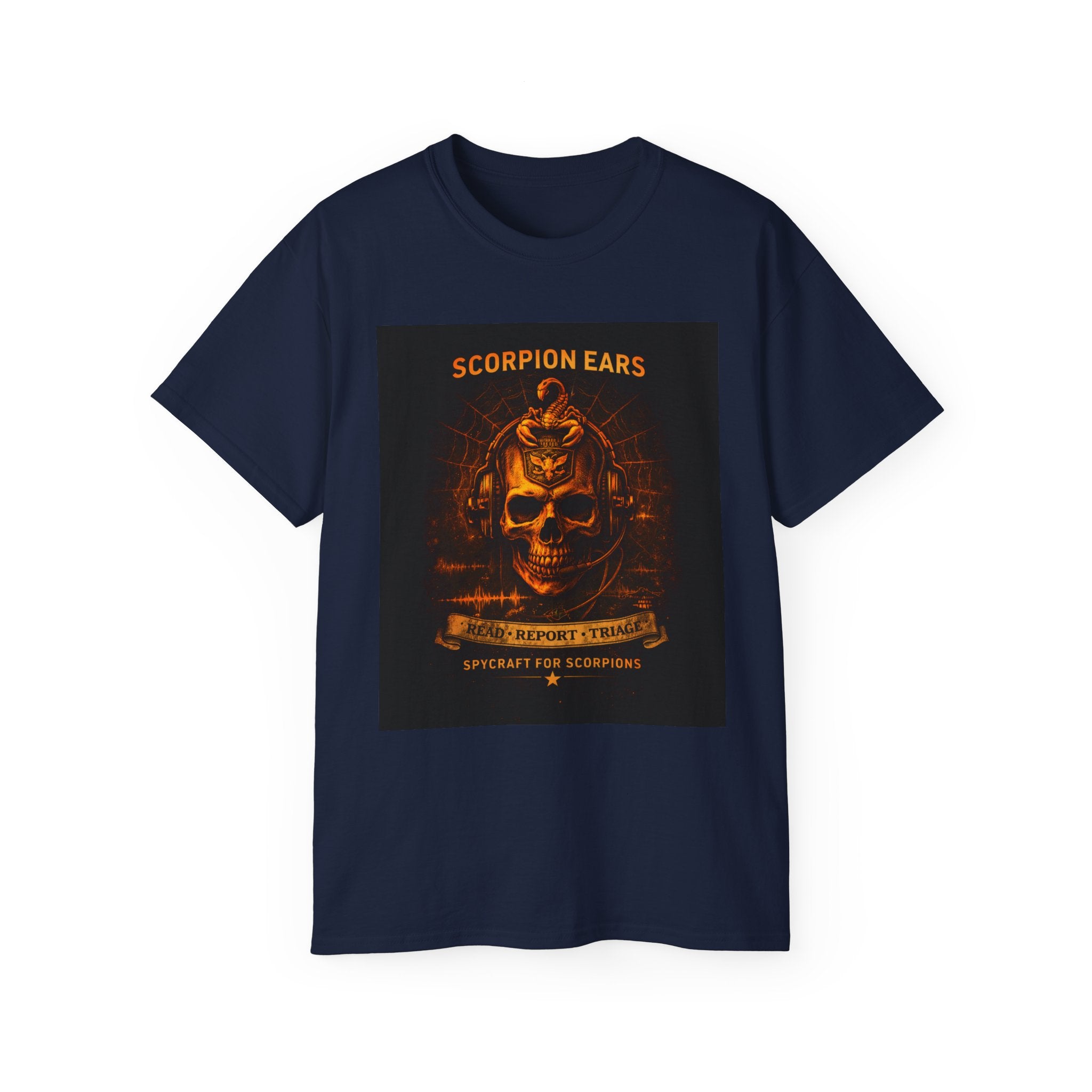 Scorpion Ears T-Shirt — Spycraft for Scorpion Operators Tee