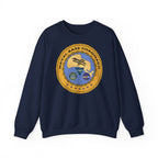 Unisex Heavy Blend™ Crewneck Sweatshirt - Navy - Naval Base Coronado wo txt