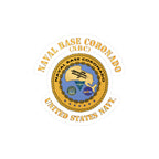 Kiss-Cut Vinyl Decal - Navy - Naval Base Coronado(NBC)