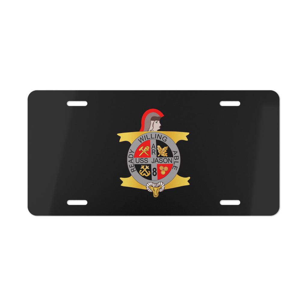 Vanity License Plate - Navy - USS Jason (AR-8) wo Txt