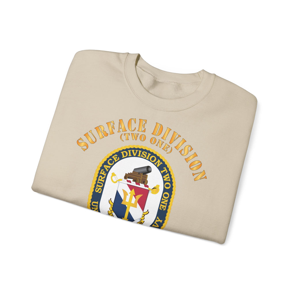 Unisex Heavy Blend™ Crewneck Sweatshirt - Navy - Surface Division 21