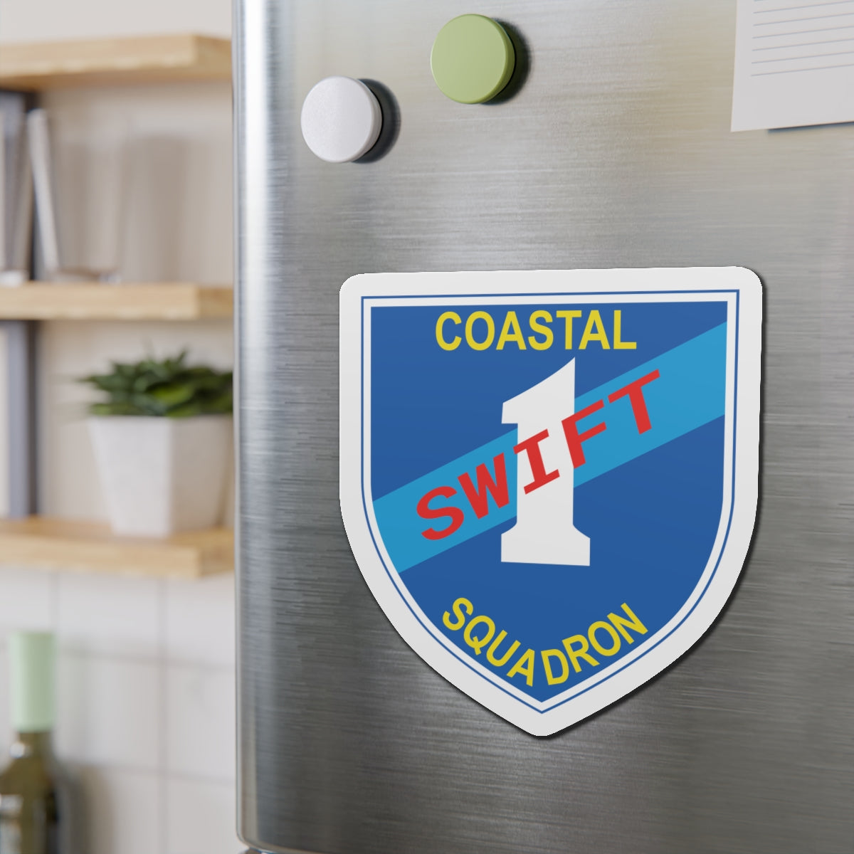 Die-Cut Magnet - Coastal Squadron One (Blue) - SSI wo Txt X 300