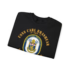 Unisex Heavy Blend™ Crewneck Sweatshirt - Navy - USNS Carl Brashear (T-AKE 7) wo txt