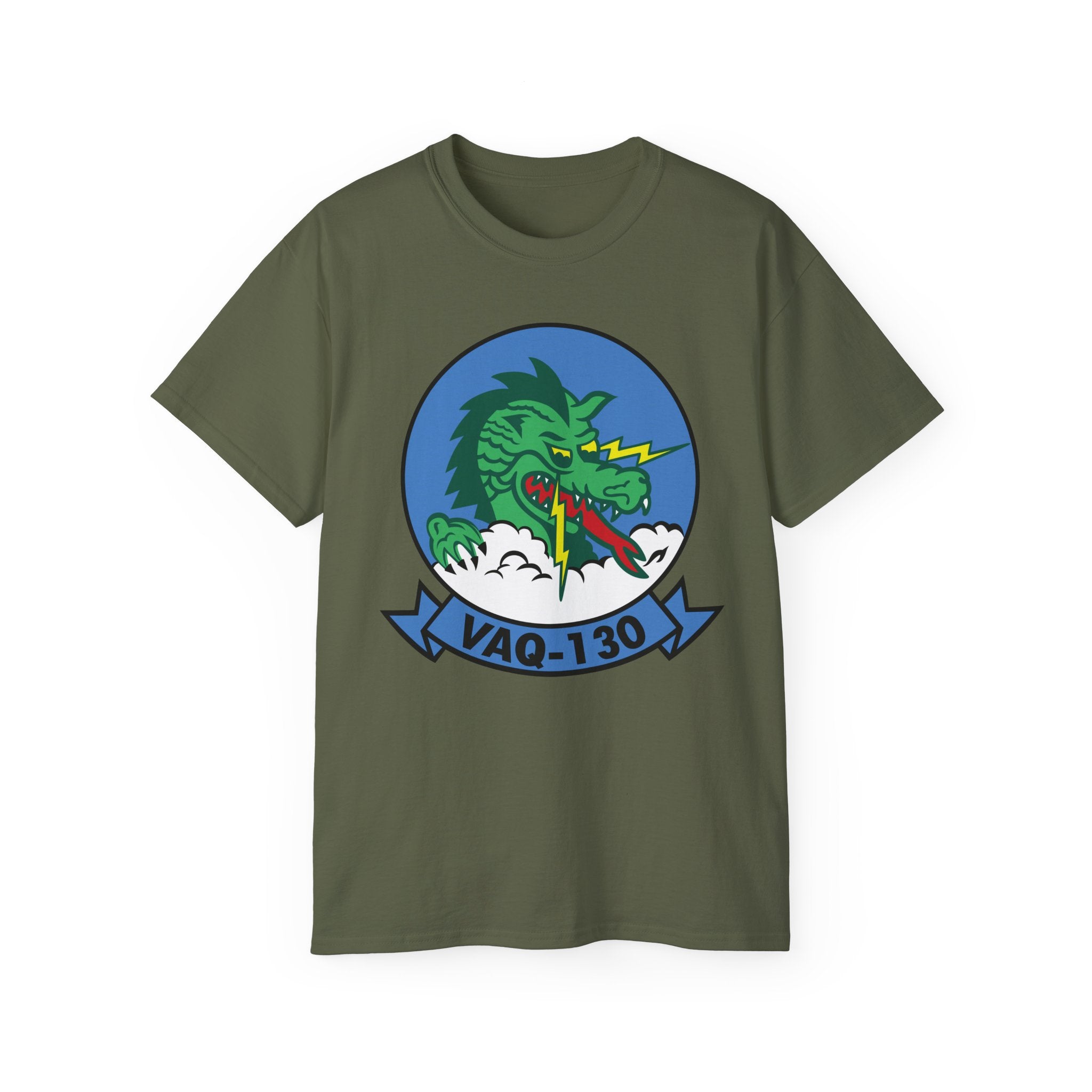 Unisex Ultra Cotton T-Shirt - Navy - Electronic Attack Squadron 130 (VAQ-130) wo txt