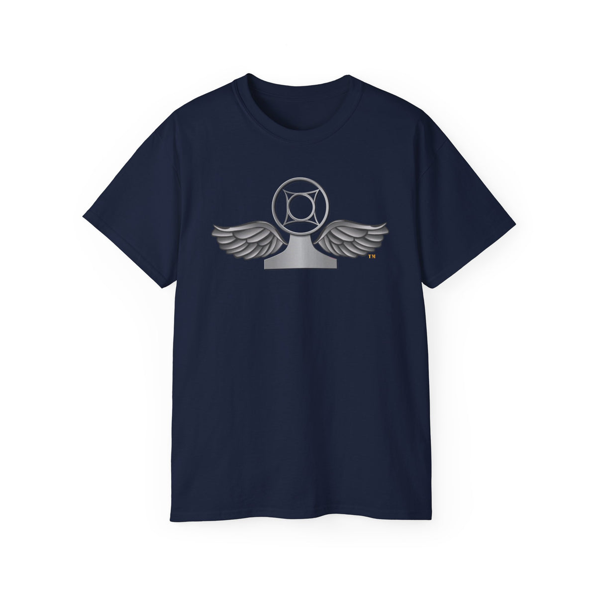 Unisex Ultra Cotton T-Shirt - Navy - Rate - Air Traffic Controller (ATC) wo txt