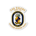Die-Cut Magnet - Navy - USS Falcon (MHC-59)