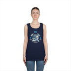 Unisex Heavy Cotton Tank Top - Navy - CG 72 - Engineering Department