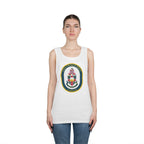 Unisex Heavy Cotton Tank Top - Navy - USNS Charles Drew (T-AKE 10) wo txt
