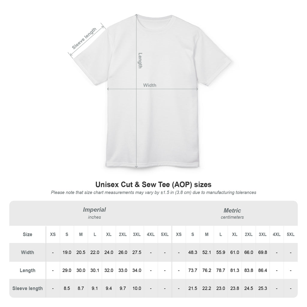 Navy Anchor Hydrorip All-Over Print Tee — Navy Wave Military Shirt
