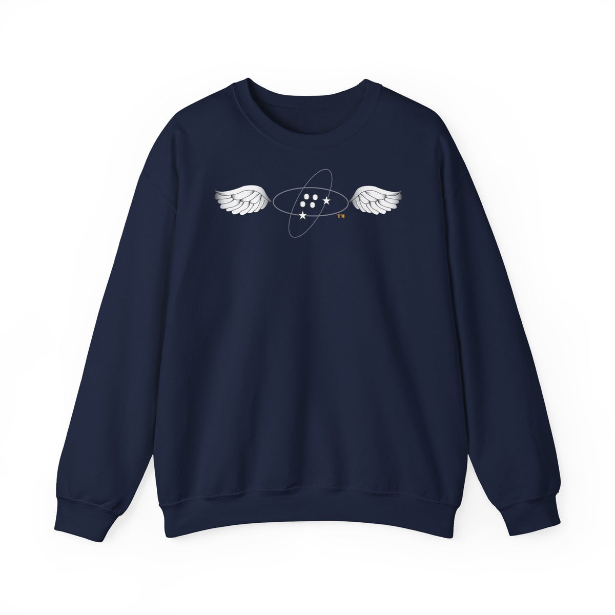 Unisex Heavy Blend™ Crewneck Sweatshirt - Navy - Rate - Aviation Electrical Technician (AST) wo txt