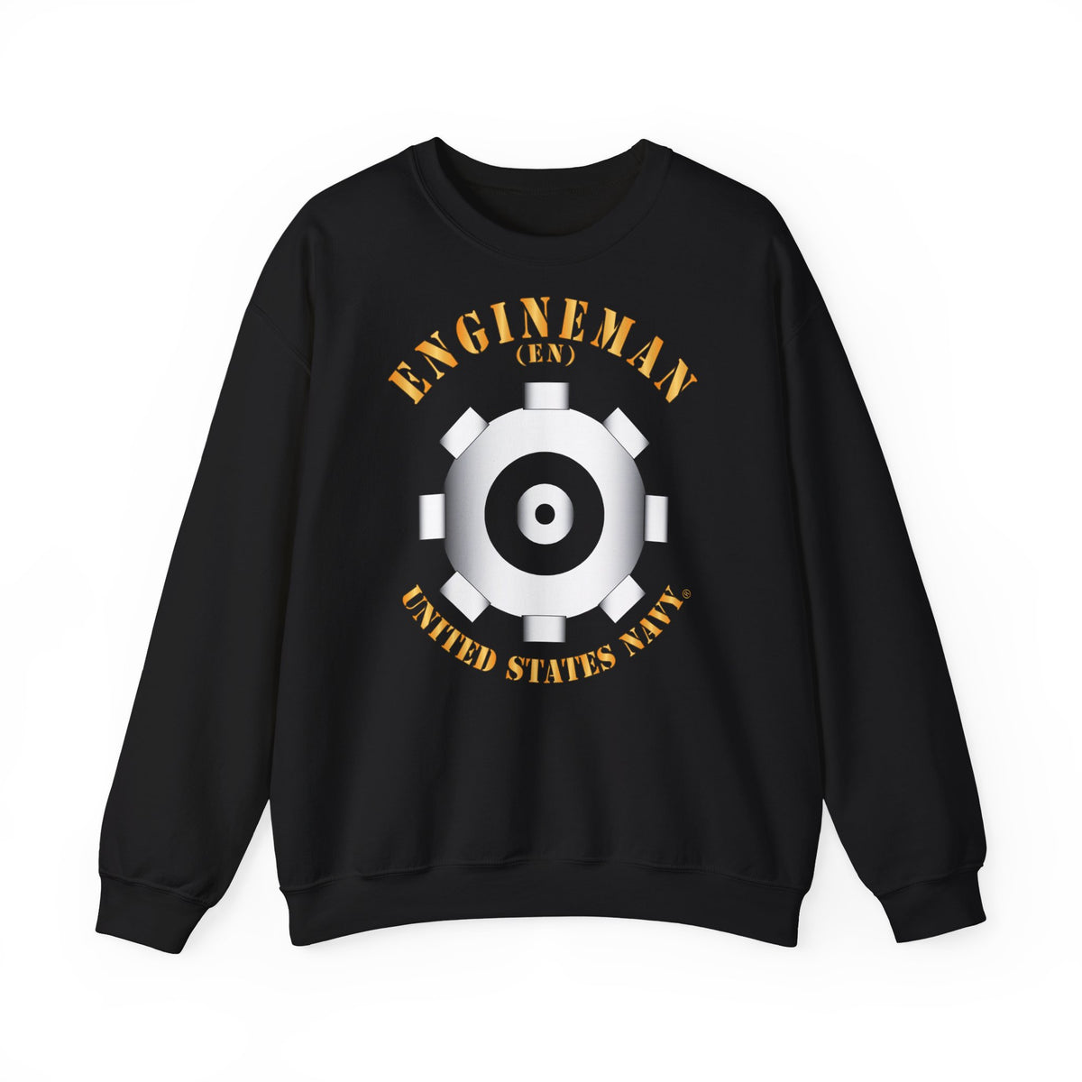 Unisex Heavy Blend™ Crewneck Sweatshirt - Navy - Rate - Engineman (EN)