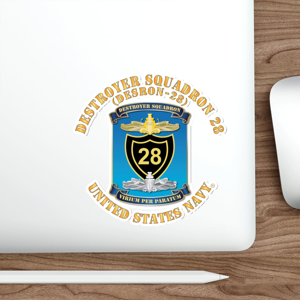 Die-Cut Vinyl Sticker - Navy - Destroyer Squadron 23 (DESRON-23)