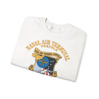 Unisex Heavy Blend™ Crewneck Sweatshirt - Navy - Naval Air Terminal Norfolk