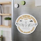 Die-Cut Magnet - Navy - Rate - Aviation Warfare Systems Operator (AW)