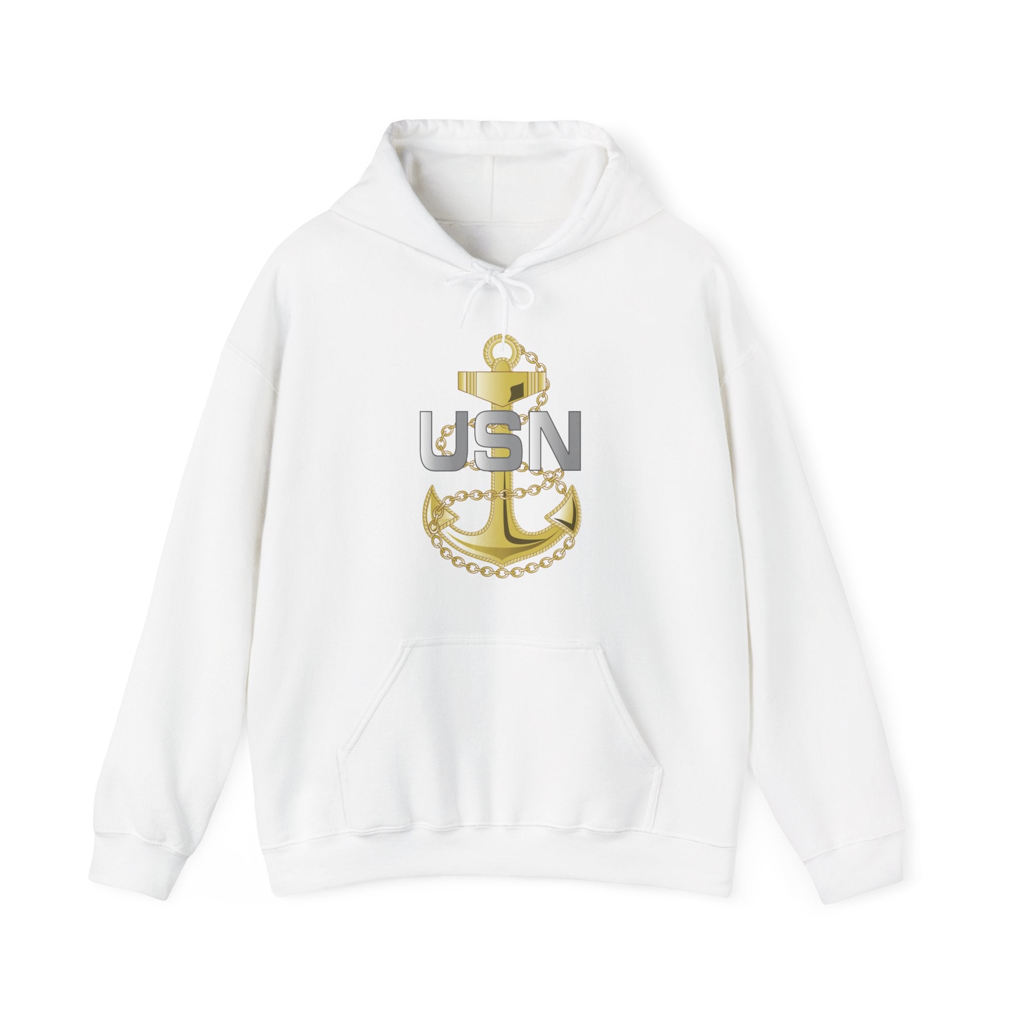 Unisex Heavy Blend™ Hoodies - Navy - Fouled Anchor wo txt