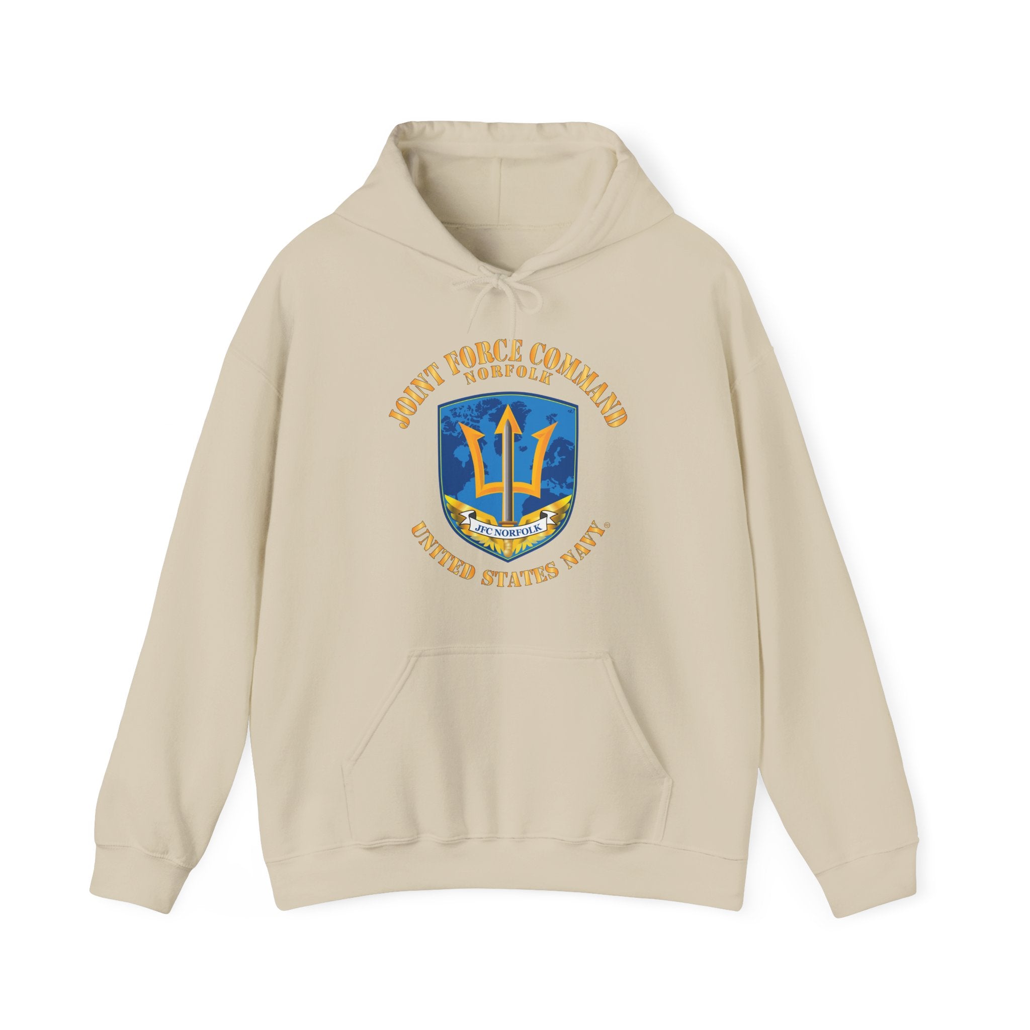 Unisex Heavy Blend™ Hoodies - Navy - Joint Force Command - Norfolk