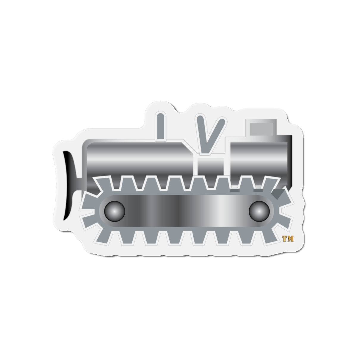 Die-Cut Magnet - Navy - Rate - Equipment Operator (EO) wo txt