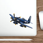 Die-Cut Vinyl Sticker - NAVY - F4U-4 Corsair 205 (VF-32) - 3D - Enhanced