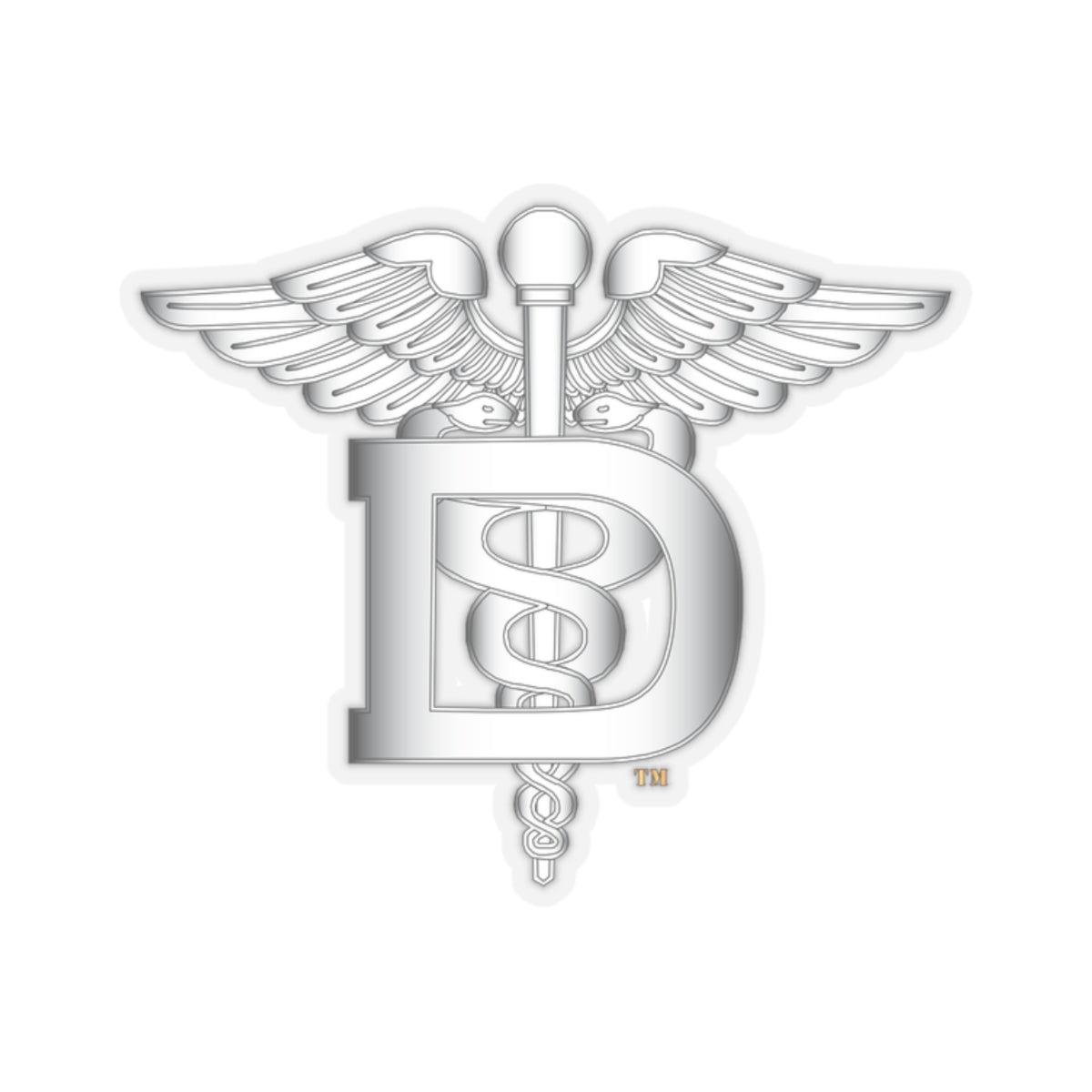 Kiss-Cut Stickers - Navy - Rate - Dental Technician (DT) wo txt
