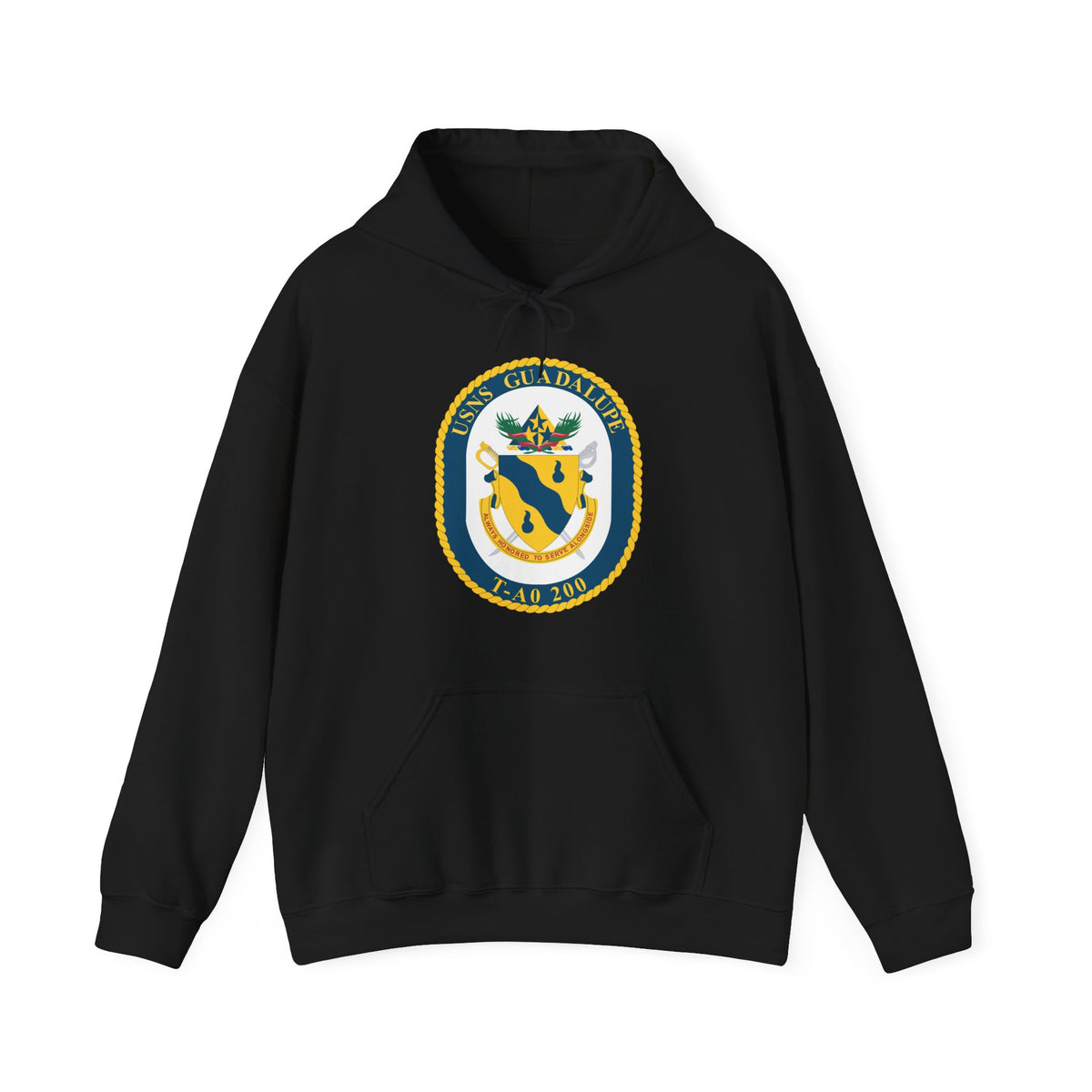 Unisex Heavy Blend™ Hoodies - Navy - USNS Guadalupe (T-AO 200) wo txt X 300