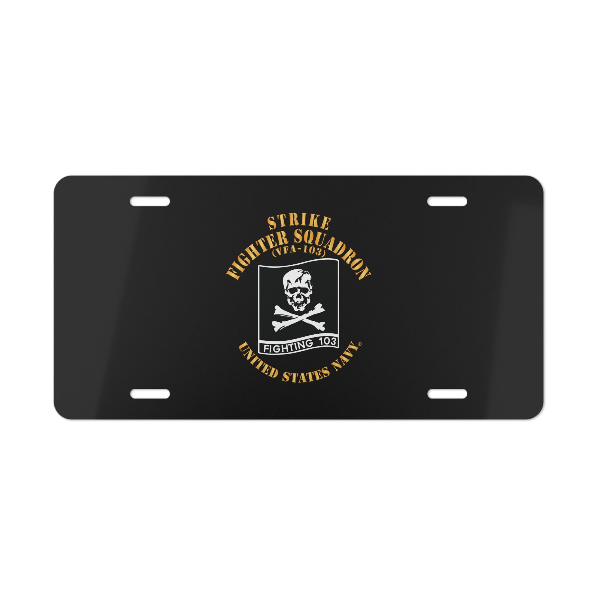 Vanity License Plate - Navy - Strike Fighter Squadron 103 (VFA-103)
