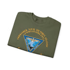 Unisex Heavy Blend™ Crewneck Sweatshirt - Navy - Commander, Naval Air Force Atlantic - COMNAVAIRLANT