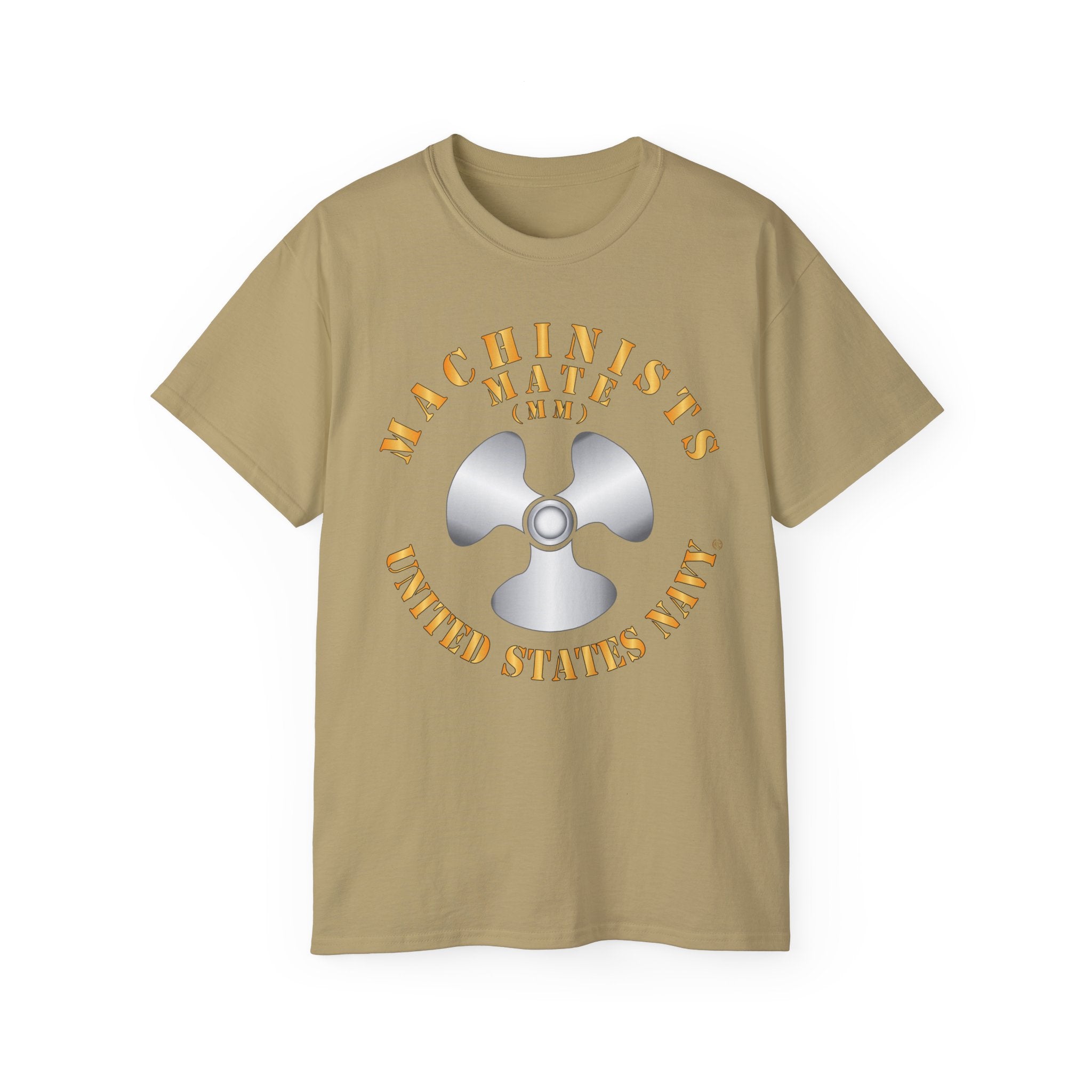 Unisex Ultra Cotton T-Shirt - Navy - Rate - Machinists Mate (MM)