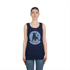 Unisex Heavy Cotton Tank Top - Navy - Strike Fighter Squadron 37 (VFA-37) wo txt