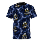 All-Over Print Tee — Navy Wave Military Shirt - Navy Seabees