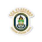 Die-Cut Magnet - Navy - LCS Classron (Littoral Combat Ship)