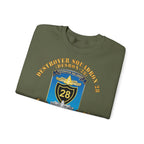 Unisex Heavy Blend™ Crewneck Sweatshirt - Navy - Destroyer Squadron 28 (DESRON-28)