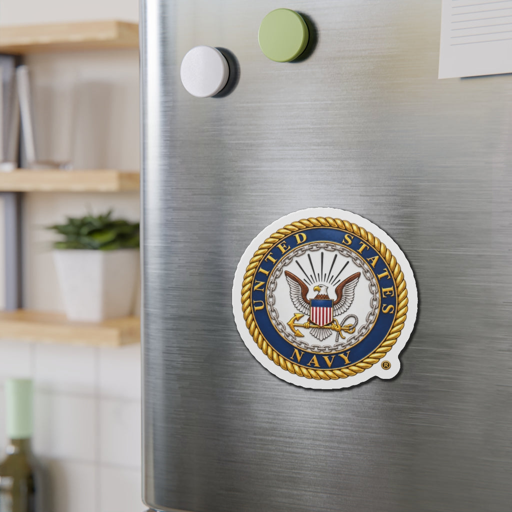 Die-Cut Magnet - United States Navy Seal - Emblem - 3D - Enhanced