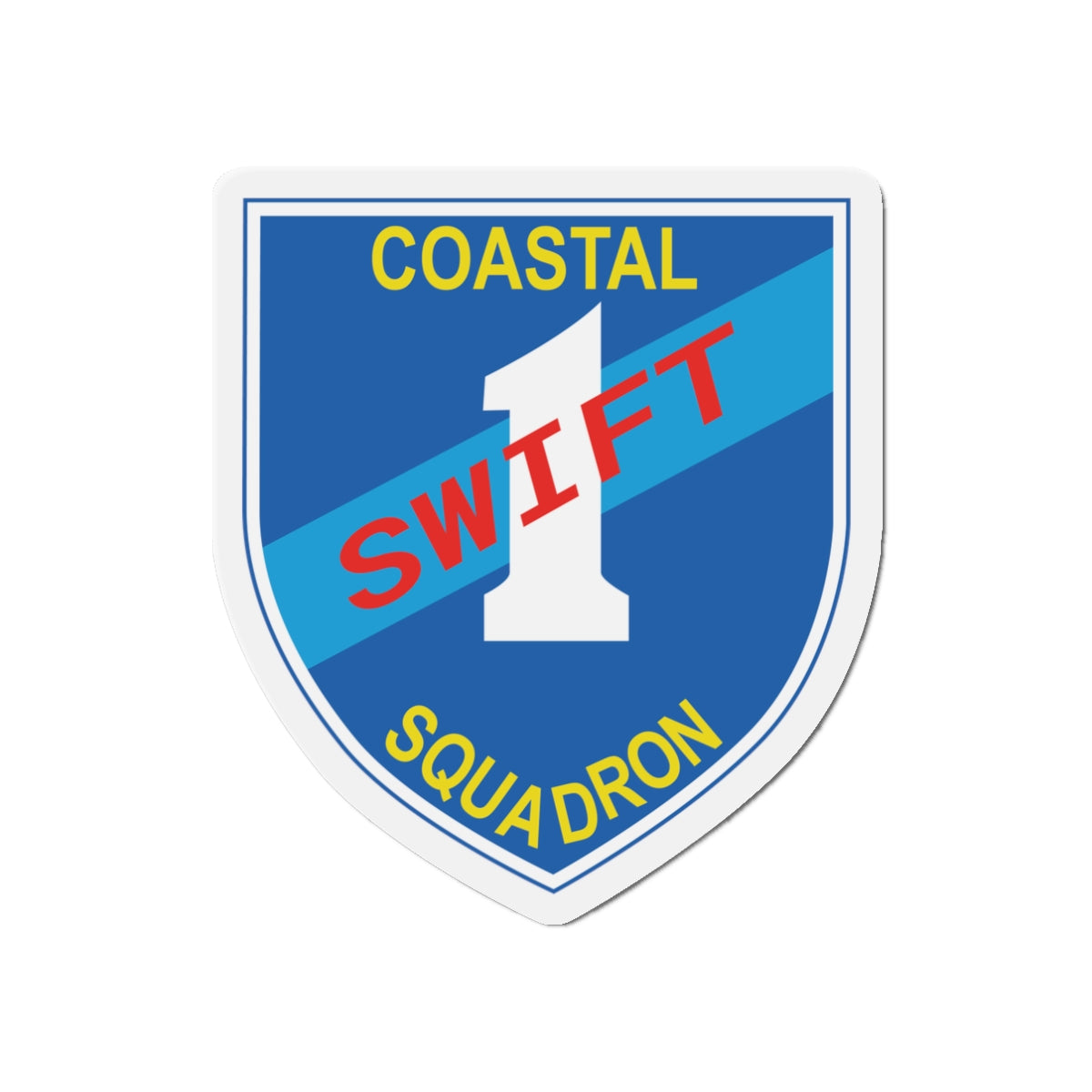 Die-Cut Magnet - Coastal Squadron One (Blue) - SSI wo Txt X 300