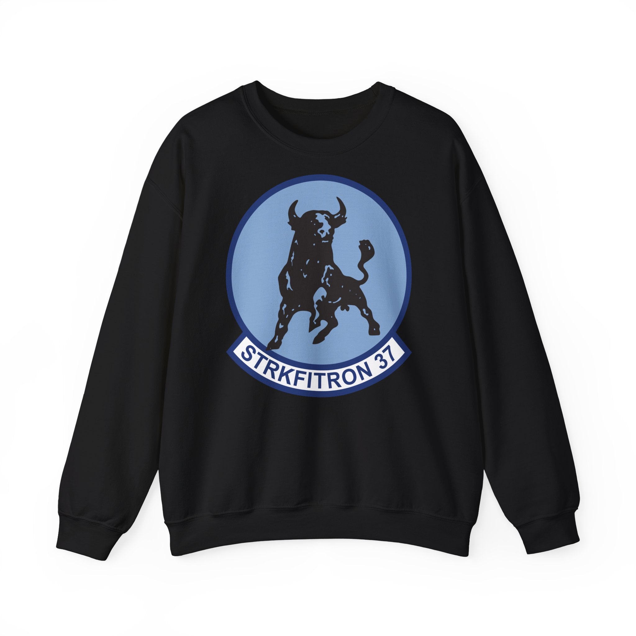 Unisex Heavy Blend™ Crewneck Sweatshirt - Navy - Strike Fighter Squadron 37 (VFA-37) wo txt