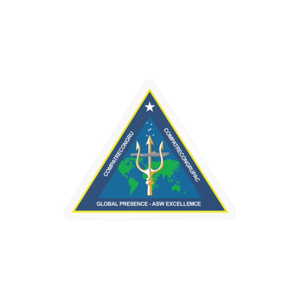 Kiss-Cut Vinyl Decal - Navy - Commander, Patrol and Reconnaissance Group - CPRG wo Txt X 300