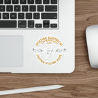 Die-Cut Vinyl Sticker - Navy - Rate - Aviation Electrical Technician (AST)