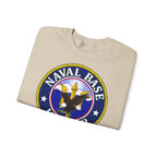 Unisex Heavy Blend™ Crewneck Sweatshirt - Navy - Naval Base Kitsap wo txt