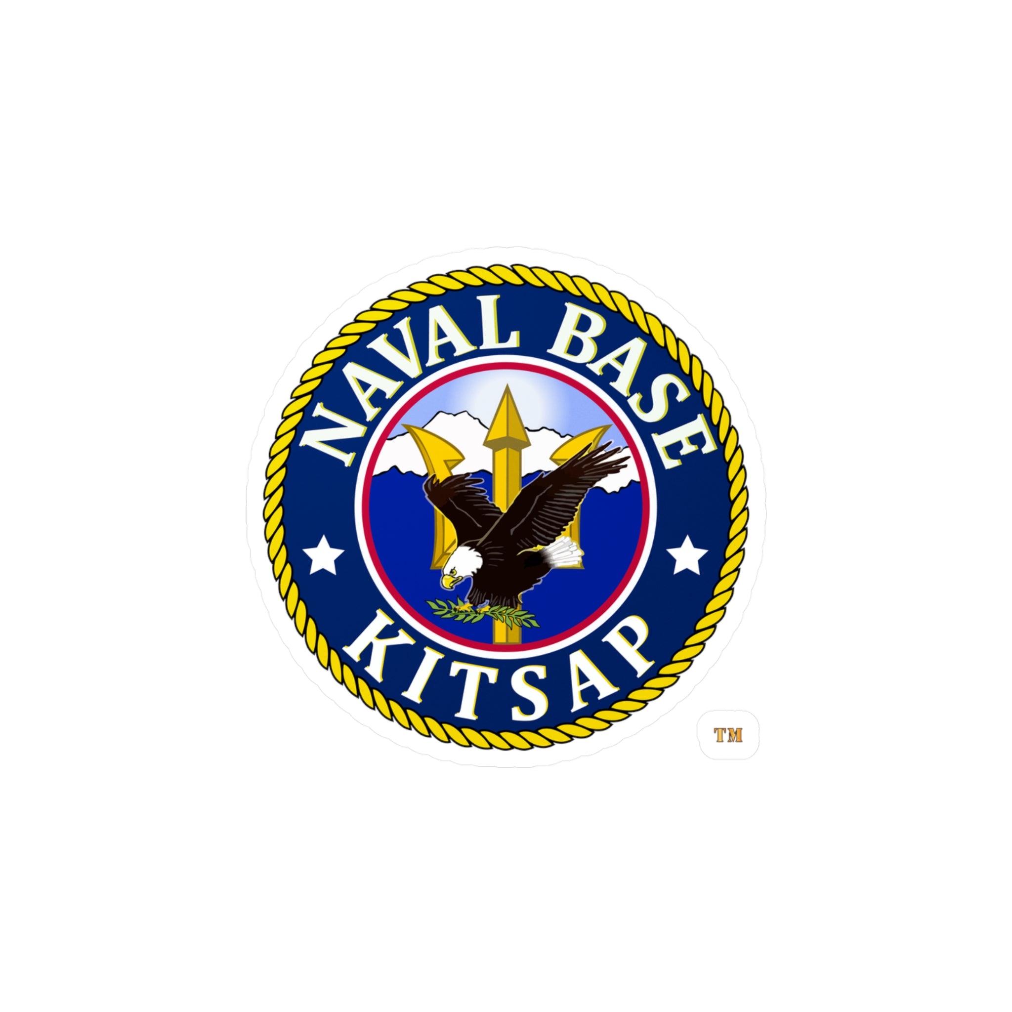 Kiss-Cut Vinyl Decal - Navy - Naval Base Kitsap wo txt