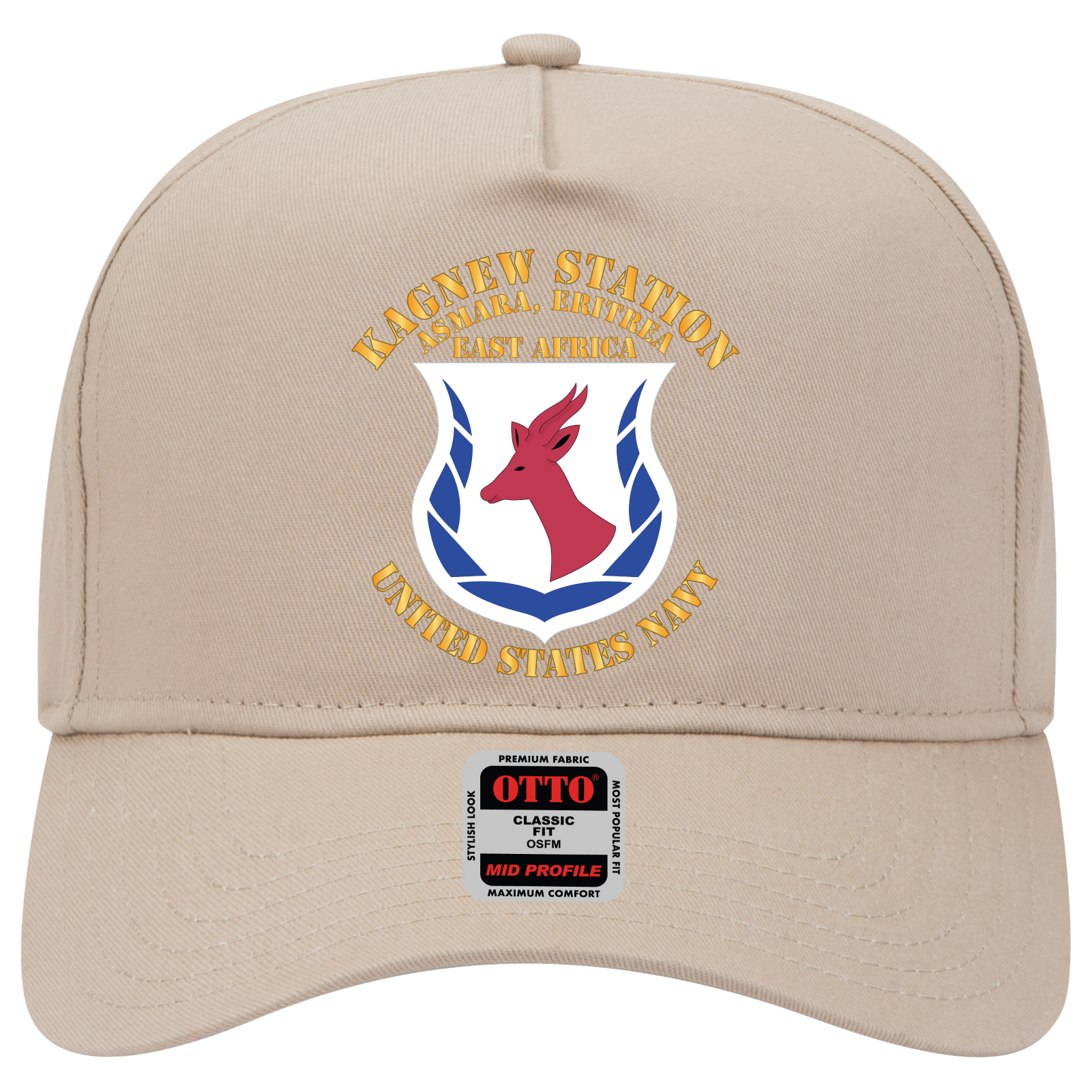 Baseball Cap - Navy - Kagnew Station - Asmara, Eritrea - East Africa